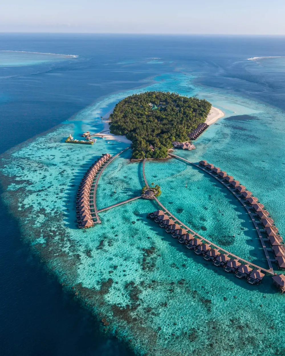 Ayada Maldives vista dall’alto