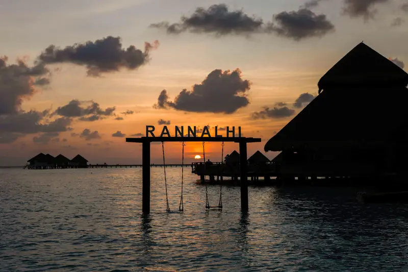 Adaaran Club Rannalhi — pôr do sol (foto 7 de 8)