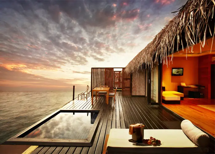Adaaran Prestige Vadoo — sunset (photo 7 of 8)
