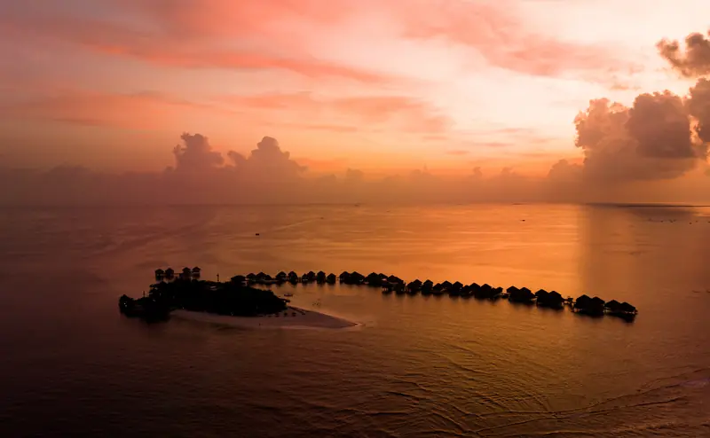 Adaaran Prestige Vadoo — pôr do sol (foto 7 de 8)