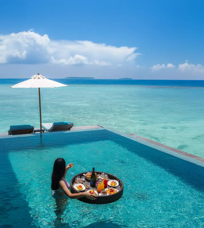 Anantara Kihavah Villas — ресторан (фото 5 из 8)