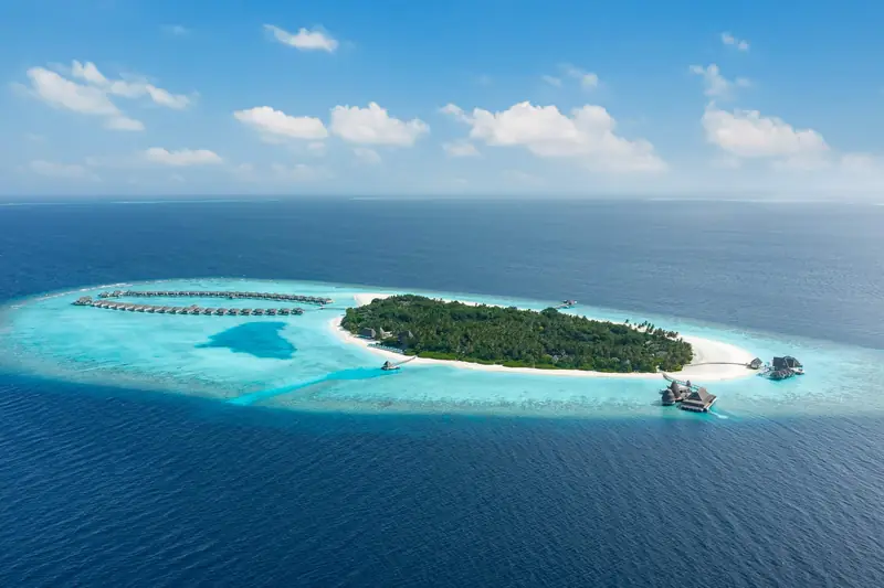 Anantara Kihavah Villas — вид с высоты (фото 8 из 8)