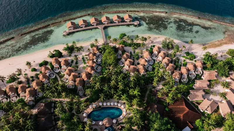 Bandos Maldives – Luftaufnahme (Foto 7 von 8)