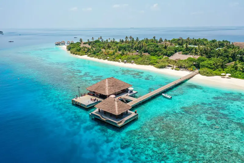 Kudafushi Resort & Spa — aerial view (photo 2 of 8)