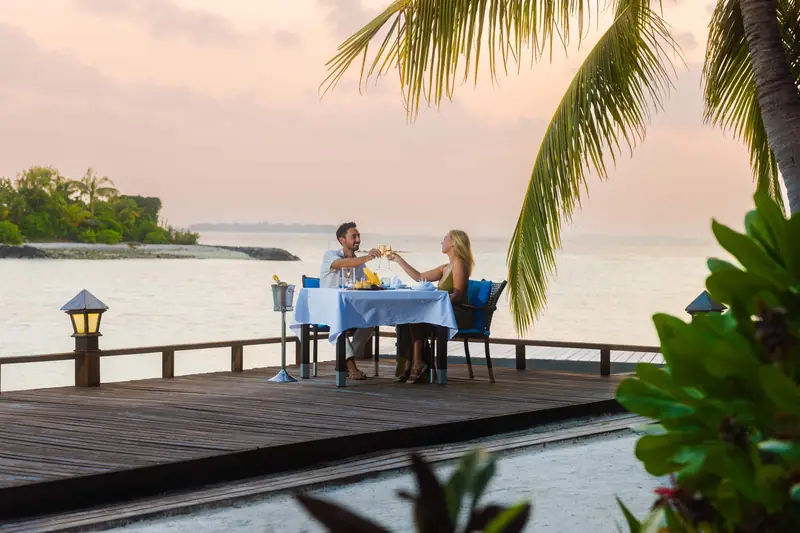 Sheraton Maldives Full Moon Resort & Spa — закат (фото 4 из 8)