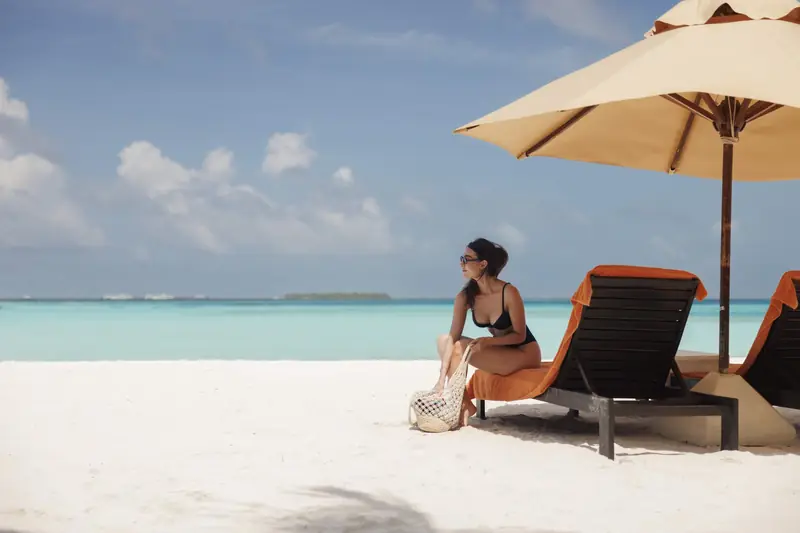 Sheraton Maldives Full Moon Resort & Spa — пляж (фото 7 из 8)