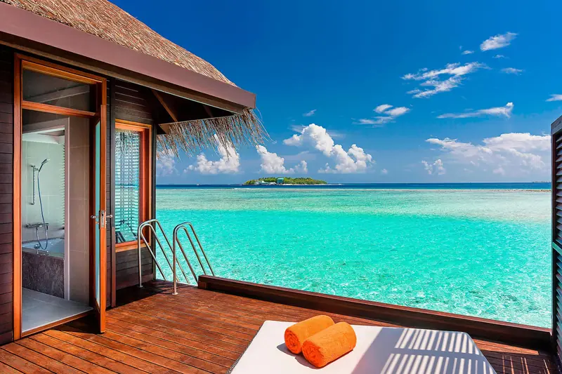 Sheraton Maldives Full Moon Resort & Spa — виллы над водой (фото 8 из 8)