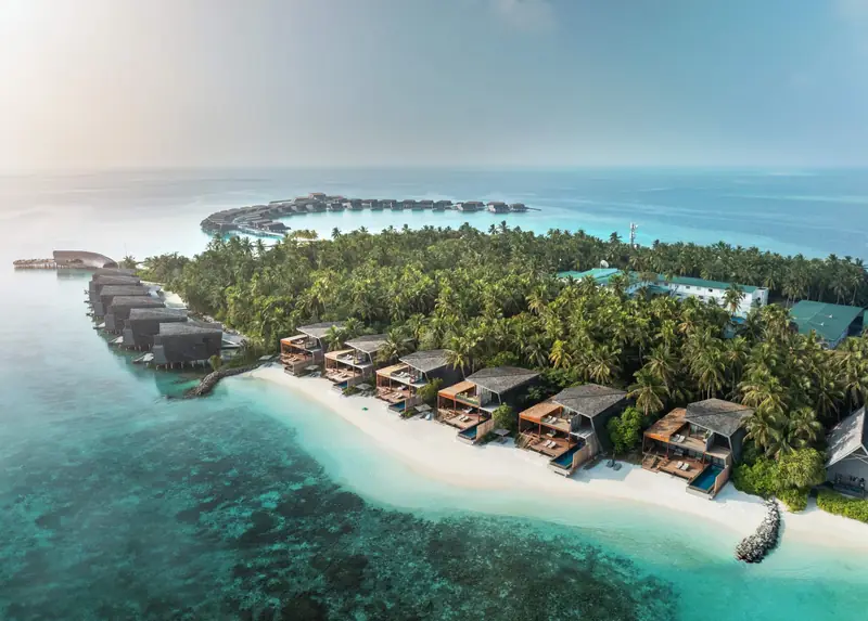 The St. Regis Vommuli Resort, Maldives — 鸟瞰图(第 8 张,共 8 张)