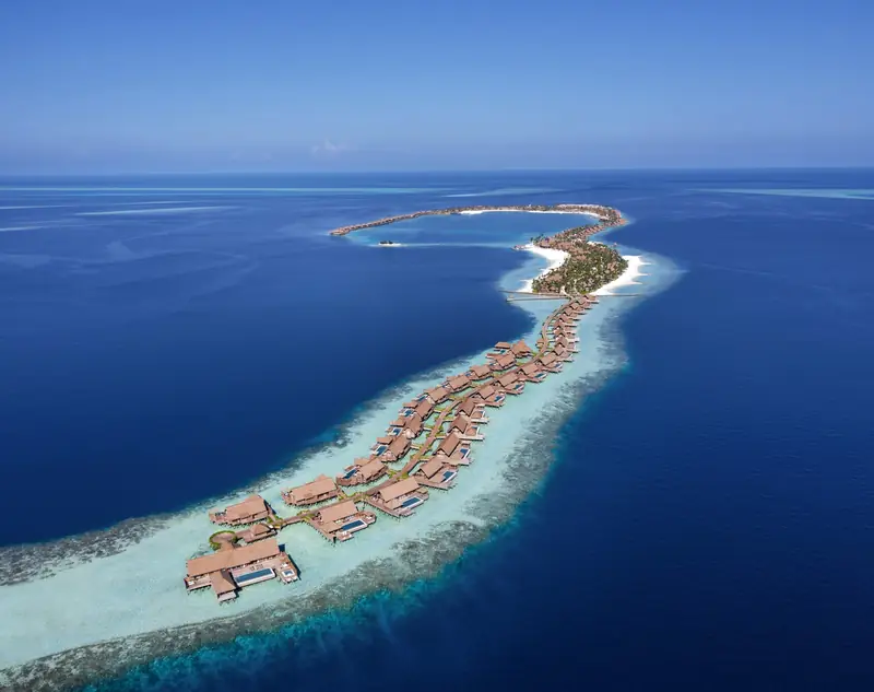 Waldorf Astoria Maldives Ithaafushi – Luftaufnahme (Foto 7 von 8)